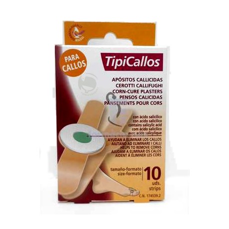 TIPICALLOS PARCHES CAJA 10 UNIDADES